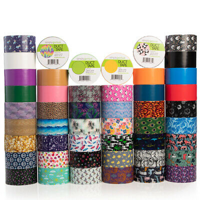 Simply Genius Duct Tape Roll Colors Patterns Craft Supplies Colored & Patterned